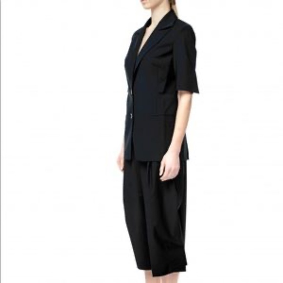 THEO QUARTER SLEEVE BLACK BLAZER, NWT - Picture 5 of 11